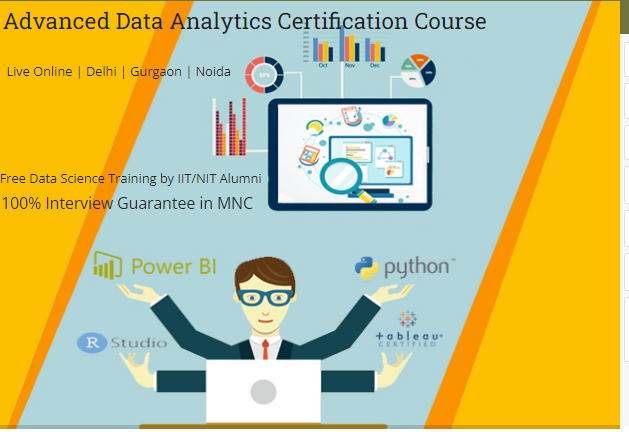 Data Analyst Course in Delhi, 110078. Best Online Live Data Analyst Training in Bhopal by IIT/MNC Faculty , [ 100% Job in MNC] October  Offer'24, Lear