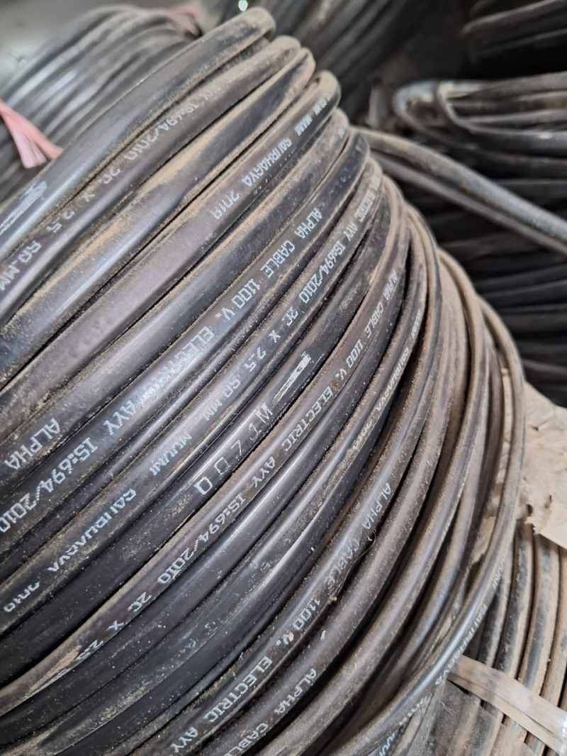Aluminum Cable Scrap Available – 125 to 150 Tons