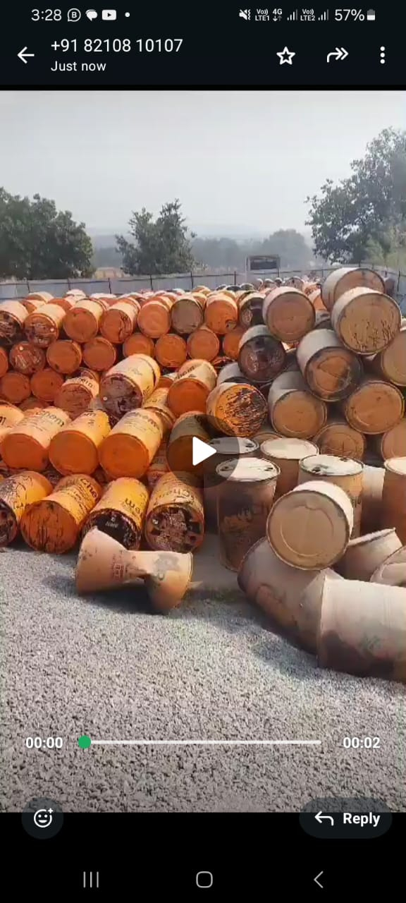 For Sale: Plastic Imalsan Empty Drums