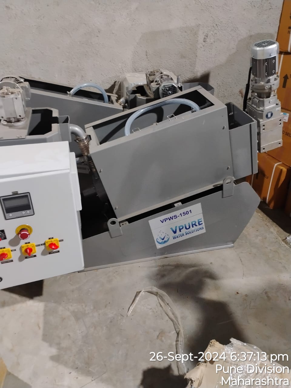 screw press machine 