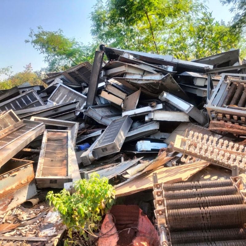 Indian railway scrap 