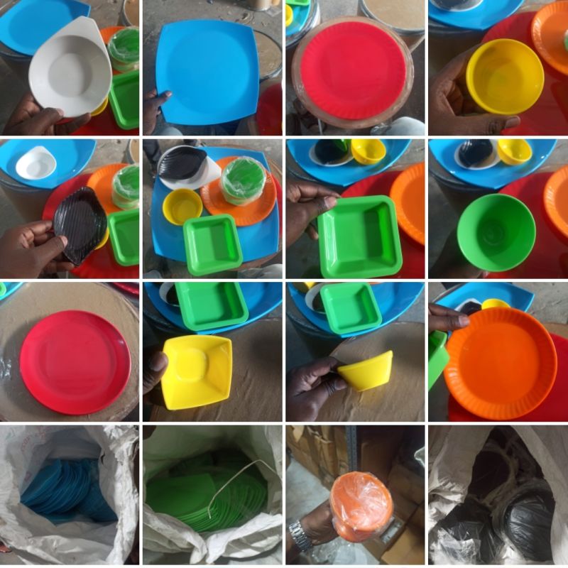 Plastic Crockery Available 200 Rupay Kg 